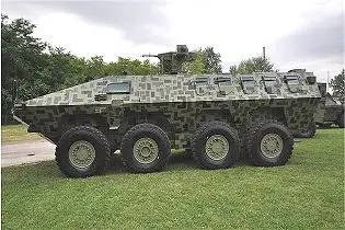 Lazar 3 8x8 armoured infantry fighting vehicle technical data sheet specifications pictures video information intelligence description photos images identification YugoImport Serbia Serbian defence industry army military technology