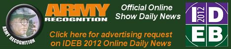 Your advertising on Army Recognition online daily news IDEB 2012, for request Click here