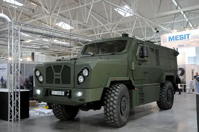 At IDEB 204, the International Defence Exhibition in Slovakia, the Czech Company SVO unveils the latest generation of its VEGA 4x4 (Vehicle with Enhanced Ground performance and Armour protection) personnel carrier. SVOS Company was founded in 1992. Company is historically the first manufacturer of the armoured vehicles of the Czech Republic. 