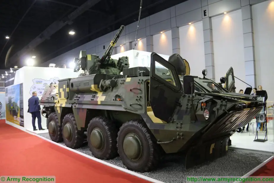 BTR 4E APC 8x8 wheeled armoured vehicle personnel carrier UKraine Ukrainian army defense industry 925 001