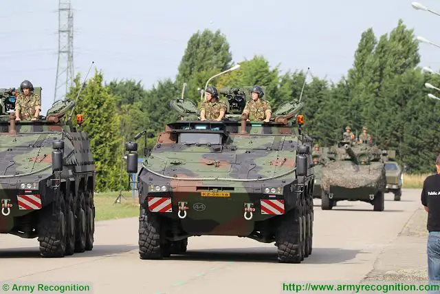 Dutch Army Boxer 8x8 armoured personnel carrier