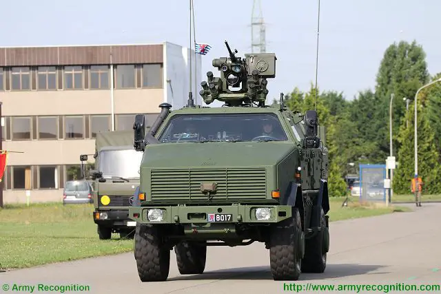 Luxembourg Army Dingo 2 Protected Reconnaissance vehicle