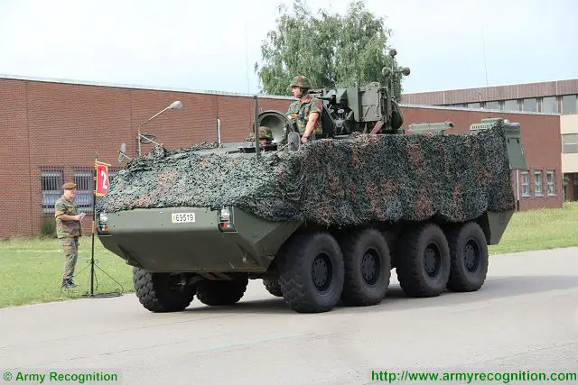 Belgian Army Piranha III C APC armoured personnel carrier