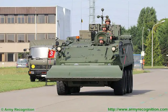 Belgian army Piranha IIIC recovery variant