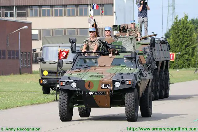 French Army VBLL 4x4 Light Armoured Vehicle
