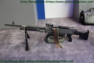 FN MAG general purpose machine gun 7 62mm caliber FN Herstal left side view 001