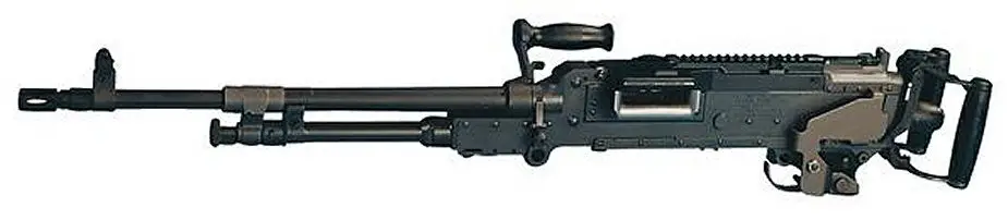 coax mounted FN MAG 7 62mm light machine gun FN Herstal Belgium 925 001