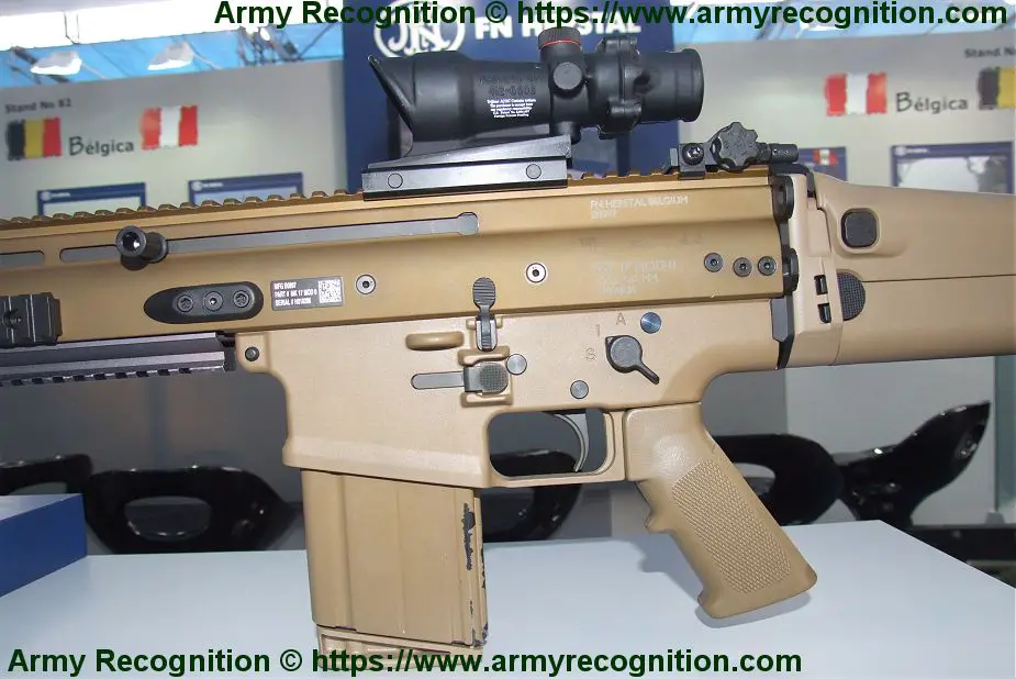 SCAR H Heavy 7 62mm assault rifle FN Herstal Belgian Belgium firearms manufacturer details 925 004