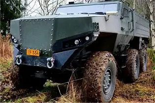PMPV 6x6 MiSu Protolab MRAP Mine Resistant Ambush Protected vehicle Finland front view 001