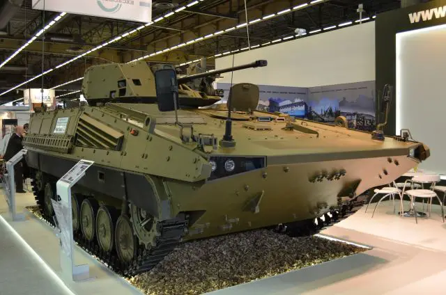 One of this year’s Eurosatory attractions is the BMP-MEXCA, an upgrade of the legacy BMP-1 IFV, which brings the vehicle in NATO standards and capable of responding to the challenges of modern warfare.