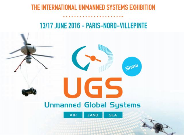UGS show (Unmanned Global System), the Eurosatory drone component: this show will present the whole chain of multi-environment drones and unmanned systems, intended for defence, security and civil use. Visitors will have the opportunity to access both exhibitions.