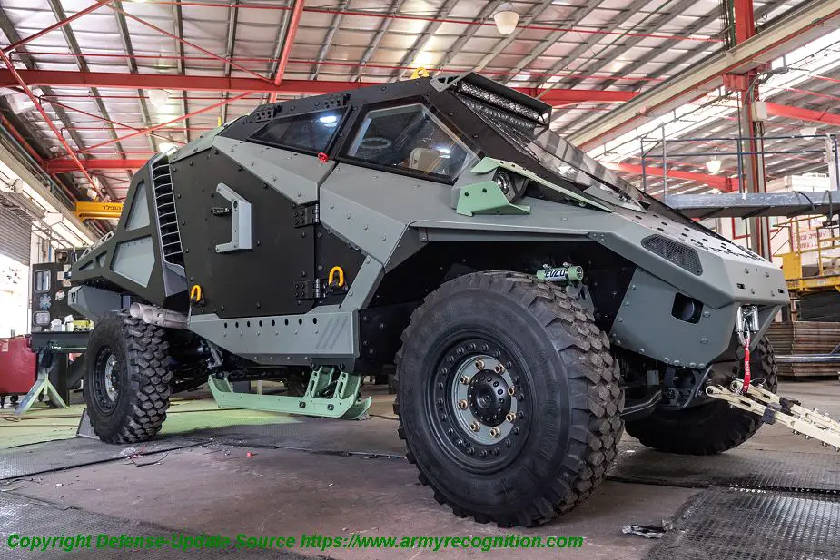 Eurosatory 2018 Carmor from Israel unveils Mantis Light Protected wheeled Tactical Vehicle 925 001