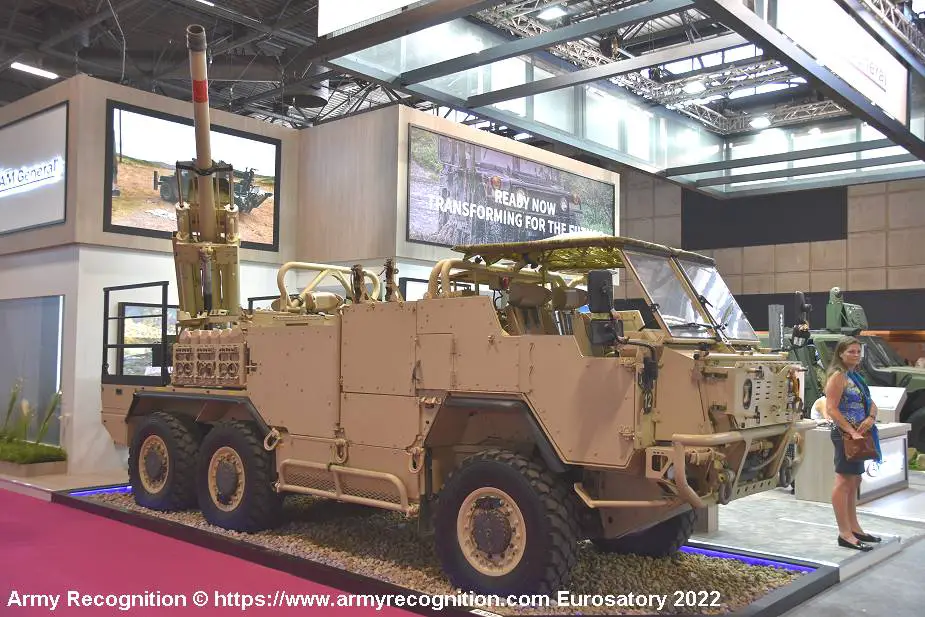 AM General unveils HUMVEE Saber 4x4 tactical vehicle and 105mm self propelled howitzer 925 003
