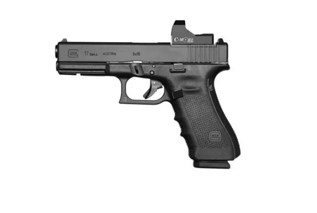 Glock highlights its G43 and Gen4 in MOS configuration pistols at Milipol 2015 640 001