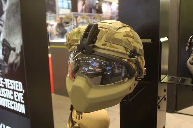 Revision from Canada offers new technology of ultra-lightweight helmet with its Cobra Plus Helmet Milipol 2015 002