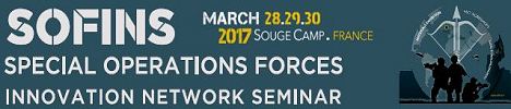 SOFINS 2017 exhibitor visitors news Special Operations Forces Innovation Network Seminar Exhibition Camp Souge Military Base France 