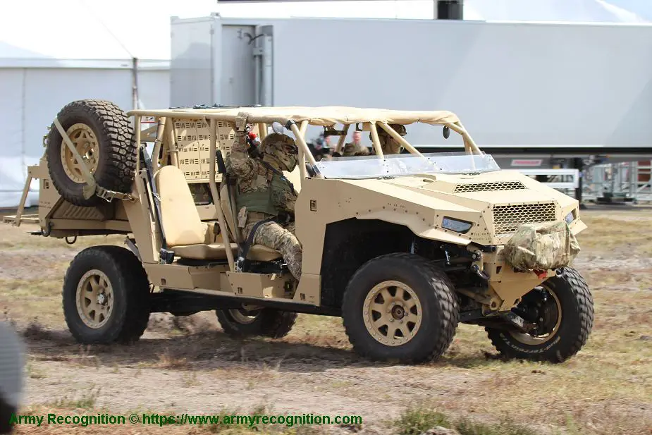 Dagor A1 Polaris Defense Special Forces Operations tactical and armored vehicles test drive and review at SOFINS 2019 925 001
