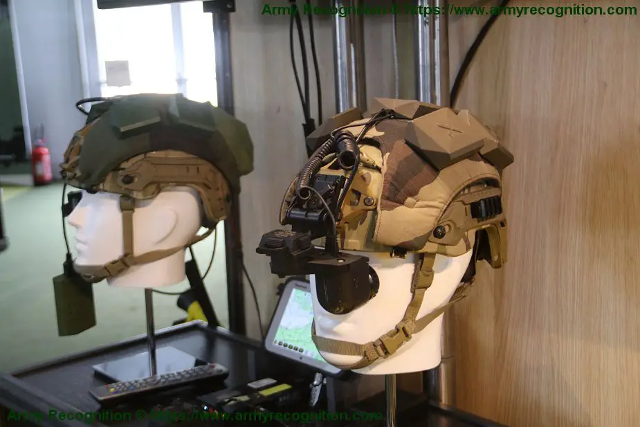 Nexter Systems soldiers helmet mounted information system 925 001