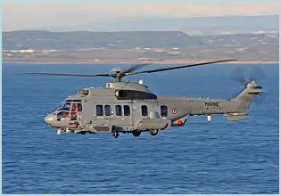 EC725 Caracal Super Cougar long-range tactical transport helicopter technical data sheet specifications information description pictures photos images video intelligence identification Nexter Systems France French army defence industry military technology 
