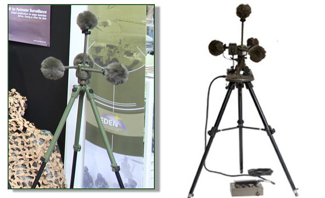PILARw Gunshot Fire Detection Fixed Temporary military area protection technical data sheet specifications information description pictures photos images video intelligence identification intelligence ACOEM Metravib France French army defence industry military technology 