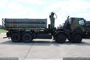 SAMP/T MRT missile reloader vehicle