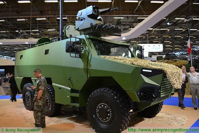 The Griffon VBMR (Véhicule Blindé MutiRôle - Multirole armoured vehicle )wheeled) is a 6x6 armoured vehicle personnel carrier (APC) that will mainly replace the old VAB 4x4 APC in service with the French army since 40 years. The Griffon has been designed to have a modular architecture and it will be delivered in five configuration including personnel carrier, command post, artillery observation and ambulance. 