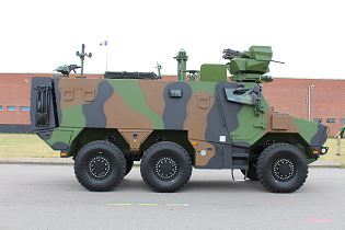 Griffon VBMR 6x6 Armoured Multi roles vehicle France French army defense industry military equipment right side view 004
