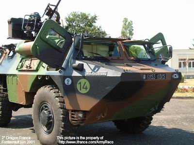 VAB 20 mm Description pictures picture photo image french wheeled armoured 