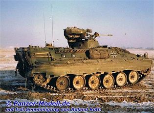 Marder 1 1A 1A1 armoured infantry fighting vehicle technical data sheet specifications information description intelligence pictures photos images identification Germany German army Bundeswehr  defense industry military technology 