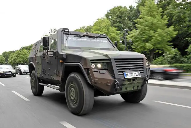 At its Eurosatory pavilion, Rheinmetall will be presenting its current products and projects in this vital domain. On display is the Boxer armoured transport vehicle in its Bundeswehr command post configuration, together with the protected Armoured Multi Purpose Vehicle (AMPV).