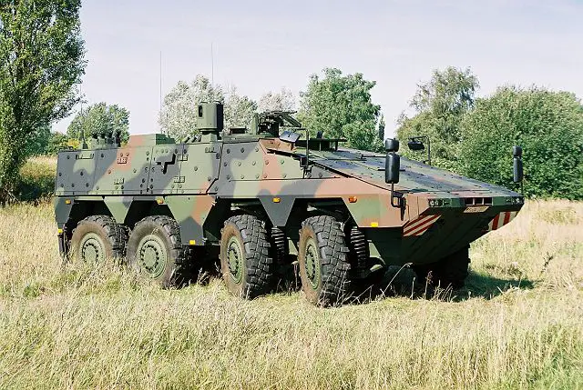 With delivery of the first BOXER Ambulance vehicle, all four German BOXER versions are now in series delivery. The four German BOXER versions comprise the BOXER APC an armoured troop-carrier with space for the crew of three (commander, driver and gunner) plus up to eight infantry soldiers. 