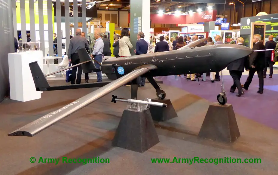 FEINDEF 2019 AERTEC Solutions displays Tarsis remotely piloted aerial systems and flight simulator 1 bis