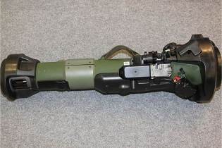 NLAW LAW MBT RB 57 man portable short range anti tank guided missile weapon side view 315 002