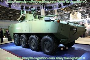 Piranha V 5 wheeled armoured vehicle data sheet description information intelligence identification pictures photos images Mowag General Dynamics European Land Systems Switzerland Swiss Army
