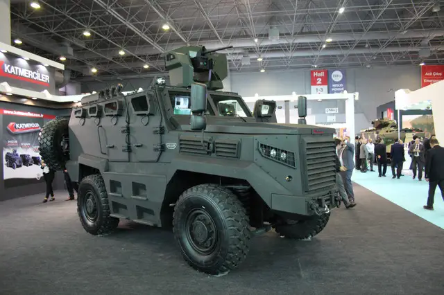 Katmerciler Armored Combat Vehicle HIZIR unveiled for the first time at High Tech Port 640 001