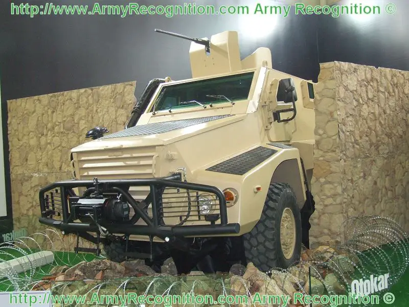 Kale MRAP mine resistant ambush protected wheeled armoured vehicle
