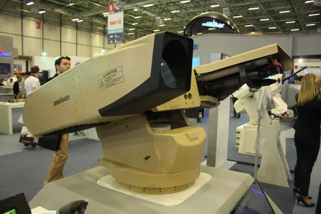 Aselsan unveils Igla-Missile Launching System fitted with Weapon laser System 640 001