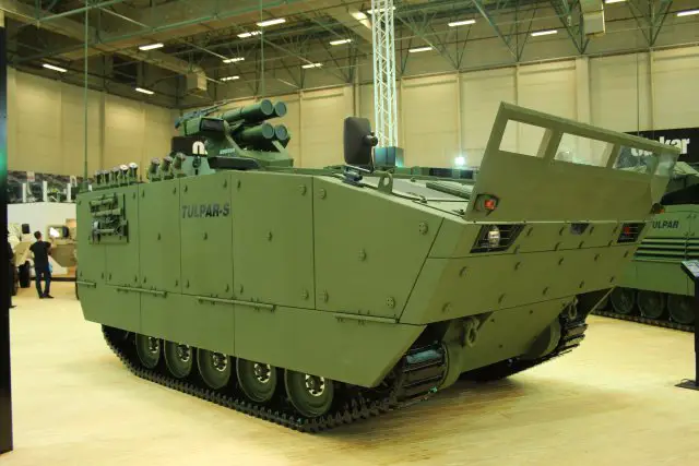 New tracked armoured vehicle TULPAR-S presented at IDEF for the first time by Otokar 640 001