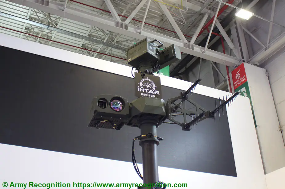 IDEF 2019 Aselsan showcases IHTAR counter UAS system