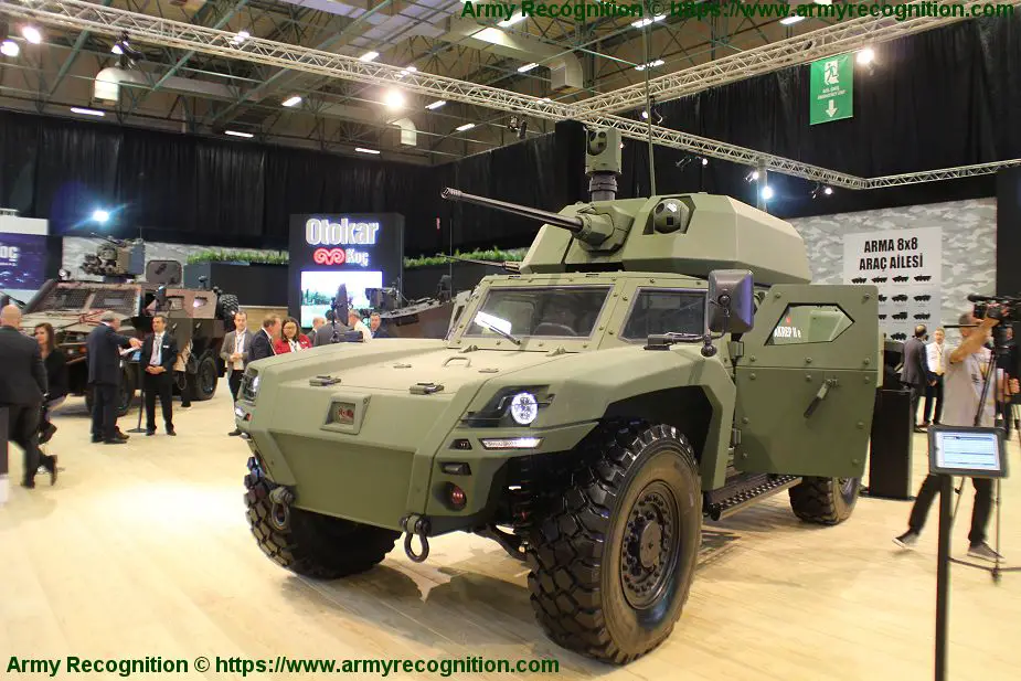 OTOKAR new combat wheeled and tracked armored vehicles IDEF 2019 925 001