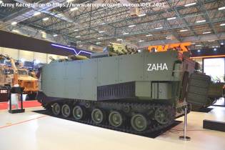 MAV Marine Assault Vehicle Zaha amphibious tracked APC armored personnel carrier FNSS Turkey left side view 001