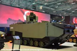 MAV Marine Assault Vehicle Zaha amphibious tracked APC armored personnel carrier FNSS Turkey right side view 001