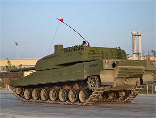 Altay Turkish main battle tank vehicle technical data sheet specifications description information intelligence identification pictures photos images video Turkey Otokar army vehicle defence industry military technology