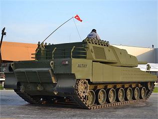 Altay Turkish main battle tank vehicle technical data sheet specifications description information intelligence identification pictures photos images video Turkey Otokar army vehicle defence industry military technology