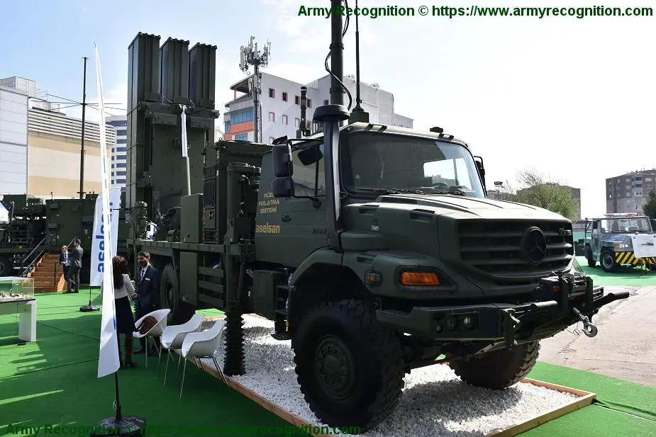 HISAR O medium range air defense missile system Turkey Turkish army defense industry 925 001