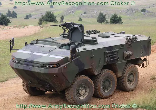 Arma Otokar armoured vehicle personnel carrier data sheet specifications
