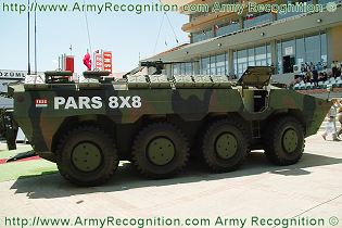 PARS 8x8 combat armored vehicle FNSS technical data sheet specifications description information intelligence identification pictures photos images video Turkey Turkish army vehicle defence industry military technology