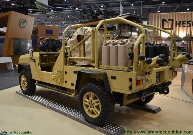 Supacat proposes evolved LRV design at DSEI theLRV400 Mk2 light reconnaissance vehicle 640 002