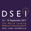 DSEI 2017 world leading Defence and securit event exhibition London United Kingdom banner Logo 110 110 001