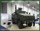 The Belgian subsidiary of Thales Group presents its expertise at IAV 2012 with the integration of communication and surveillance systems for the battlefield on an armored Dingo 2 Protected Reconnaissance Vehicle (PRV) of the Army of Luxembourg. 
